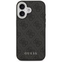 Etui Guess 4G Classic Logo MagSafe do iPhone 17 czarny