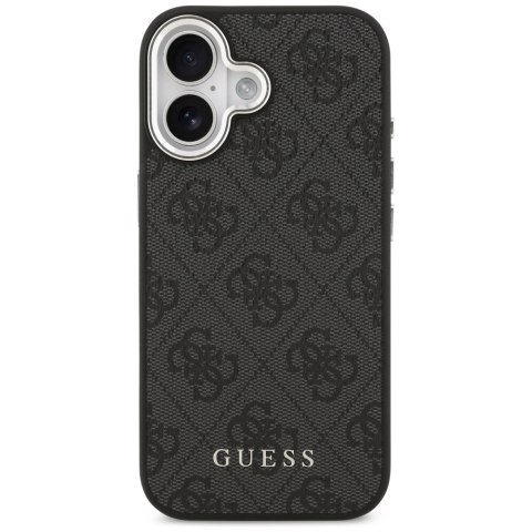 Etui Guess 4G Classic Logo MagSafe do iPhone 17 czarny