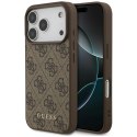 Etui Guess 4G Classic do iPhone 17 Pro brązowy