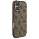 Etui Guess 4G Classic do iPhone 17 brązowy