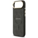 Etui Guess 4G PU Classic Logo MagSafe do iPhone Air czarny