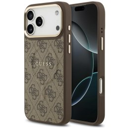 Etui Guess 4G PU Classic Logo MagSafe doiPhone 17 Pro Max brązowy