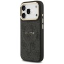 Etui Guess 4G PU Classic Logo MagSafe do iPhone 17 Pro czarny