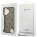 Etui Guess 4G PU Classic Logo MagSafe do iPhone 17 brązowy