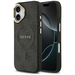 Etui Guess 4G PU Classic Logo MagSafe do iPhone 17 czarny
