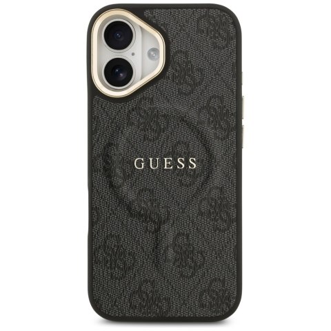 Etui Guess 4G PU Classic Logo MagSafe do iPhone 17 czarny