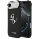 Etui Guess Grained Big 4G Classic Logo do iPhone Air czarny