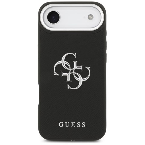 Etui Guess Grained Big 4G Classic Logo do iPhone Air czarny