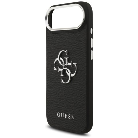 Etui Guess Grained Big 4G Classic Logo do iPhone Air czarny