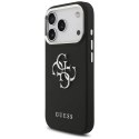 Etui Guess Grained Big 4G Classic Logo do iPhone 17 Pro czarny