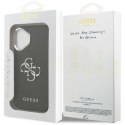 Etui Guess Grained Big 4G Classic Logo do iPhone 17 czarny