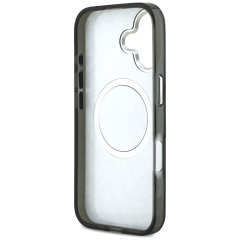 Etui Karl Lagerfeld IML Choupette Head Logo MagSafe do iPhone 17 czarny