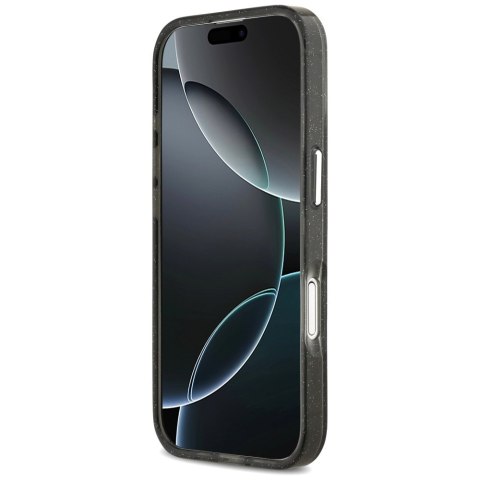 Etui Karl Lagerfeld IML Glitter Karl & Choupette Heads Logo MagSafe do iPhone 17 czarny