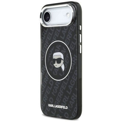 Etui Karl Lagerfeld IML Karl Head Logo MagSafe do iPhone Air czarny
