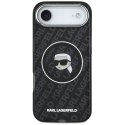 Etui Karl Lagerfeld IML Karl Head Logo MagSafe do iPhone Air czarny