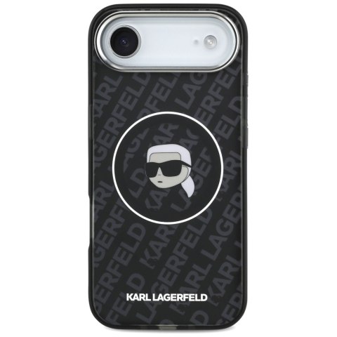 Etui Karl Lagerfeld IML Karl Head Logo MagSafe do iPhone Air czarny