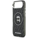 Etui Karl Lagerfeld IML Karl Head Logo MagSafe do iPhone Air czarny