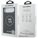 Etui Karl Lagerfeld IML Karl Head Logo MagSafe do iPhone Air czarny