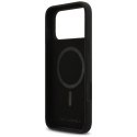 Etui Karl Lagerfeld Silicone K&C Sketch & Logo MagSafe do iPhone 17 Pro Max czarny