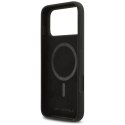 Etui Karl Lagerfeld Silicone Karl Sketch & Logo MagSafe do iPhone 17 Pro Max czarny