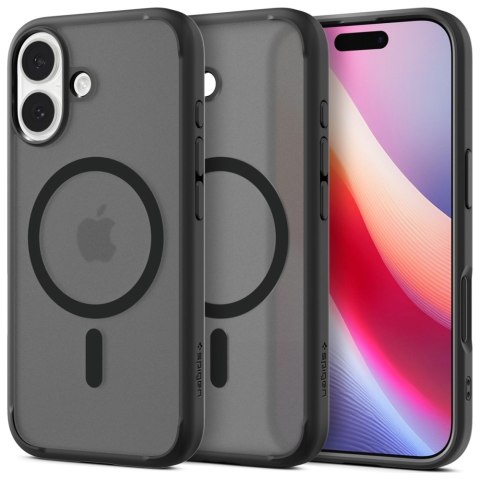 Etui Spigen Ultra Hybrid Mag MagSafe do iPhone 17 frost czarny