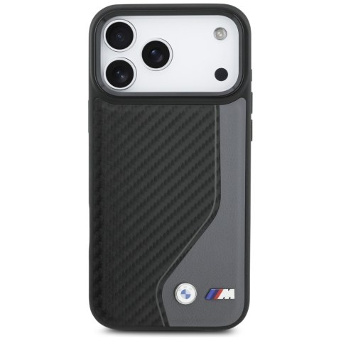 Etui BMW M Carbon Logo MagSafe do iPhone 17 Pro Max antracyt