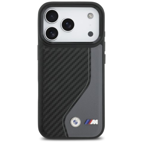 Etui BMW M Carbon Logo MagSafe do iPhone 17 Pro antracyt