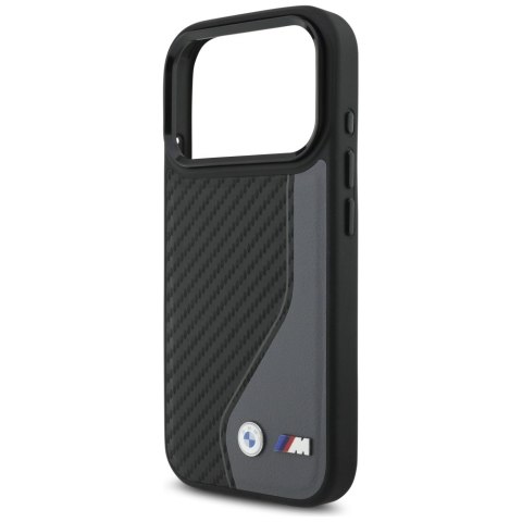 Etui BMW M Carbon Logo MagSafe do iPhone 17 Pro antracyt