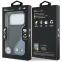 Etui BMW M Carbon Logo MagSafe do iPhone 17 Pro niebieski