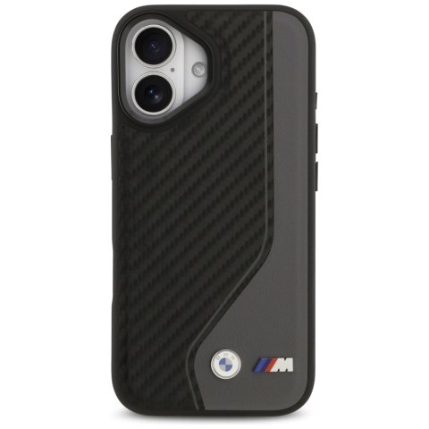 Etui BMW M Carbon Logo MagSafe do iPhone 17 antracyt