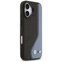 Etui BMW M Carbon Logo MagSafe do iPhone 17 niebieski