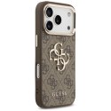 Etui Guess 4G Big 4G Classic Logo do iPhone 17 Pro Max brązowy złoty