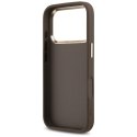 Etui Guess 4G Big 4G Classic Logo do iPhone 17 Pro Max brązowy złoty