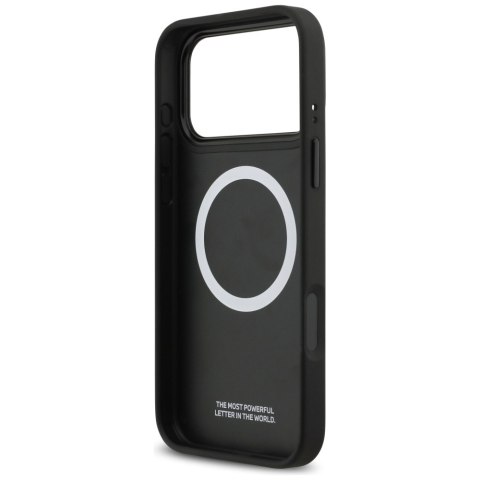 Etui BMW M Quilted Logo MagSafe do iPhone 17 Pro Max antracyt