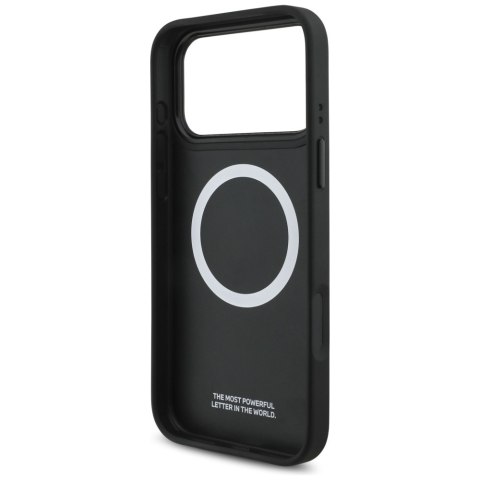 Etui BMW M Quilted Logo MagSafe do iPhone 17 Pro Max niebieski