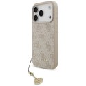 Etui Guess 4G Charms Collection MagSafe do iPhone 17 Pro różowy