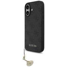 Etui Guess 4G Charms Collection MagSafedo iPhone 17 czarny