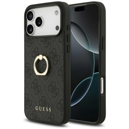 Etui Guess 4G Ring Stand do iPhone 17 Pro Max czarny