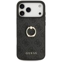 Etui Guess 4G Ring Stand do iPhone 17 Pro Max czarny