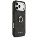 Etui Guess 4G Ring Stand do iPhone 17 Pro Max czarny