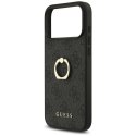 Etui Guess 4G Ring Stand do iPhone 17 Pro Max czarny