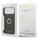 Etui Guess 4G Ring Stand do iPhone 17 Pro Max czarny
