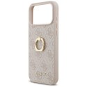 Etui Guess 4G Ring Stand do iPhone 17 Pro Max różowy