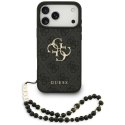 Etui Guess 4G Strap 4G Classic Logo do iPhone 17 Pro Max czarny