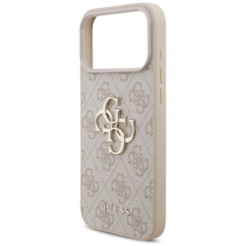 Etui Guess 4G Strap 4G Classic Logo do iPhone 17 Pro Max różowy