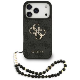Etui Guess 4G Strap 4G Classic Logo do iPhone 17 Pro czarny