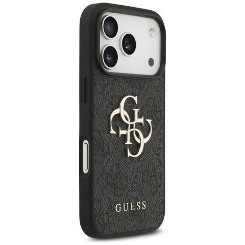 Etui Guess 4G Strap 4G Classic Logo do iPhone 17 Pro czarny