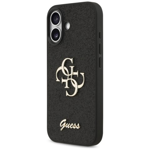 Etui Guess 4G Strap 4G Classic Logo do iPhone 17 czarny