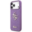 Etui Guess Fixed Glitter Big 4G do iPhone 17 Pro Max liliowy
