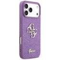 Etui Guess Fixed Glitter Big 4G do iPhone 17 Pro Max liliowy